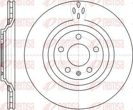 Remsa 61309.10 - Kočioni disk www.molydon.hr