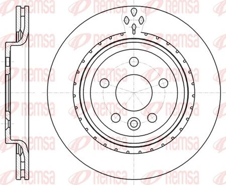 Remsa 61305.10 - Kočioni disk www.molydon.hr