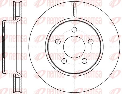 Remsa 61301.10 - Kočioni disk www.molydon.hr