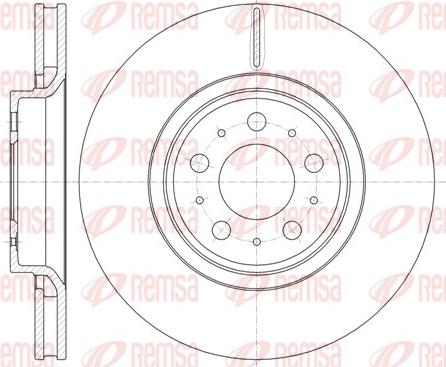 Remsa 61303.10 - Kočioni disk www.molydon.hr