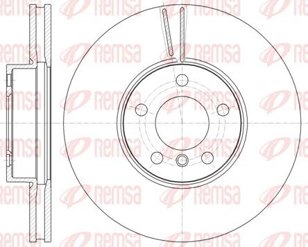 Remsa 61307.10 - Kočioni disk www.molydon.hr