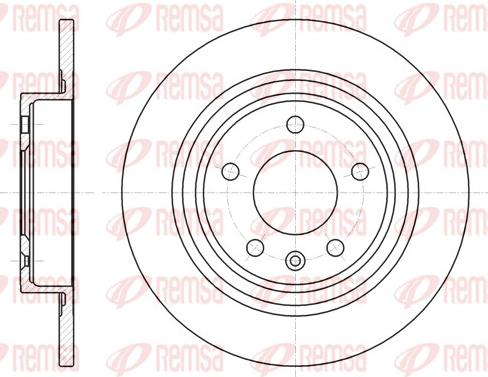 Remsa 61315.00 - Kočioni disk www.molydon.hr