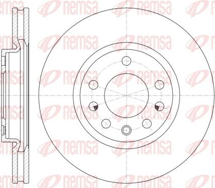 Remsa 61318.10 - Kočioni disk www.molydon.hr