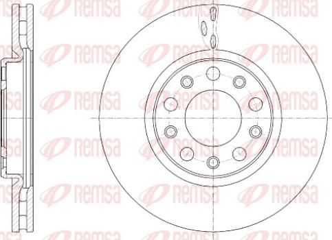 Remsa 61389.10 - Kočioni disk www.molydon.hr