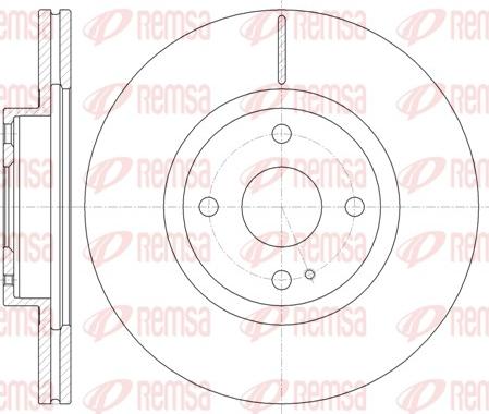 Remsa 61380.10 - Kočioni disk www.molydon.hr