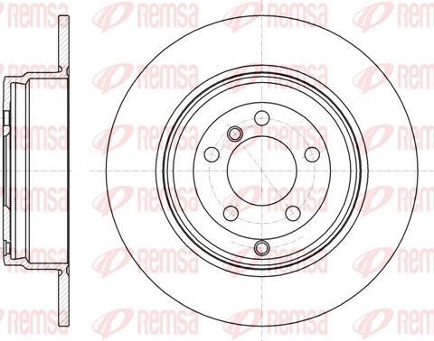 Remsa 61381.00 - Kočioni disk www.molydon.hr