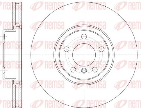 Remsa 61335.10 - Kočioni disk www.molydon.hr