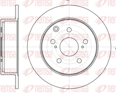 Remsa 61324.00 - Kočioni disk www.molydon.hr