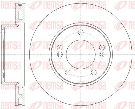 Remsa 61323.10 - Kočioni disk www.molydon.hr