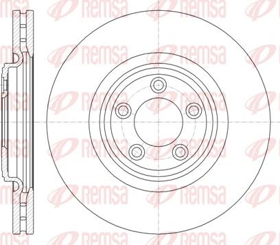 Remsa 61374.10 - Kočioni disk www.molydon.hr