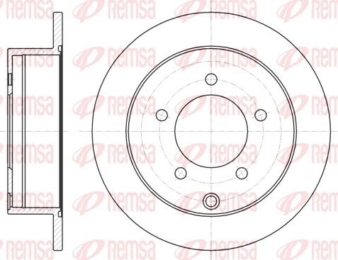 Remsa 61377.00 - Kočioni disk www.molydon.hr