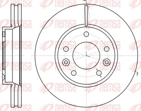 Remsa 61294.10 - Kočioni disk www.molydon.hr