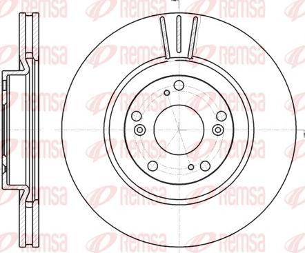 Remsa 61297.10 - Kočioni disk www.molydon.hr