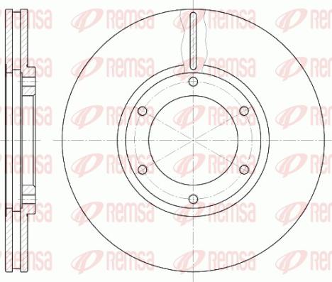 Remsa 61240.10 - Kočioni disk www.molydon.hr