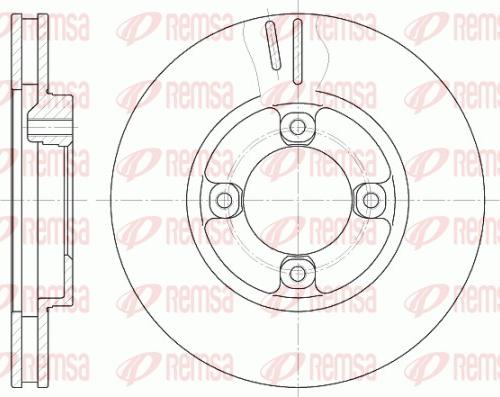 Remsa 61248.10 - Kočioni disk www.molydon.hr