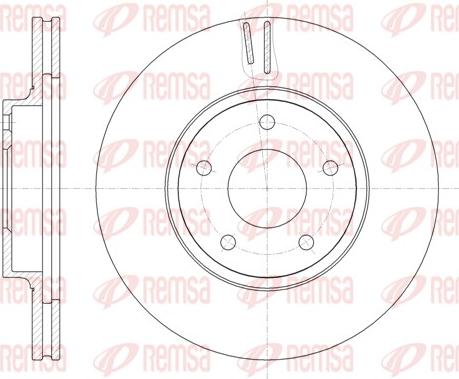 Remsa 61243.10 - Kočioni disk www.molydon.hr