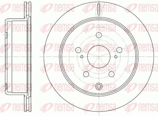 Remsa 61253.10 - Kočioni disk www.molydon.hr