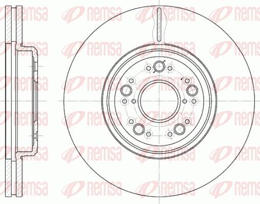 Remsa 61252.10 - Kočioni disk www.molydon.hr