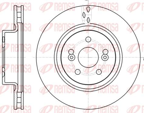 Remsa 61264.10 - Kočioni disk www.molydon.hr