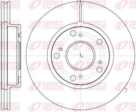 Remsa 61263.10 - Kočioni disk www.molydon.hr