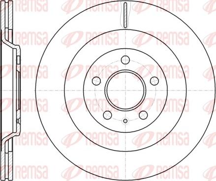 Remsa 61267.10 - Kočioni disk www.molydon.hr