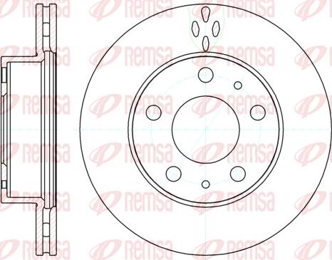 Remsa 61204.10 - Kočioni disk www.molydon.hr