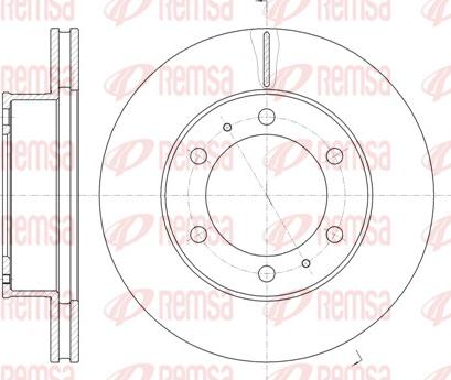 Remsa 61205.10 - Kočioni disk www.molydon.hr