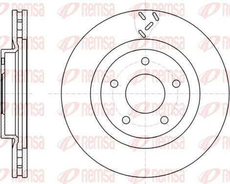 Remsa 61200.10 - Kočioni disk www.molydon.hr