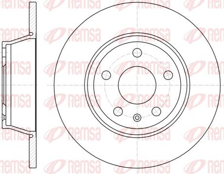 Remsa 61214.00 - Kočioni disk www.molydon.hr