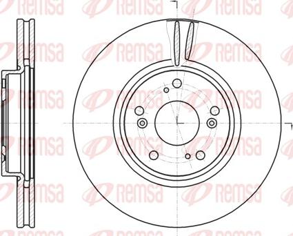 Remsa 61218.10 - Kočioni disk www.molydon.hr