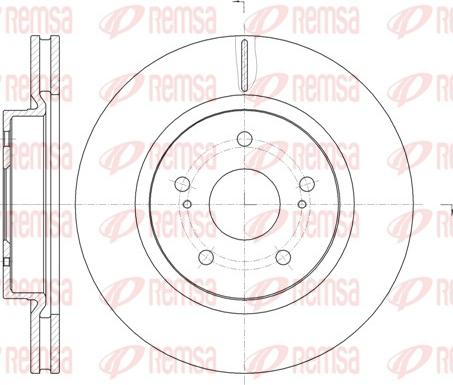 Remsa 61212.10 - Kočioni disk www.molydon.hr