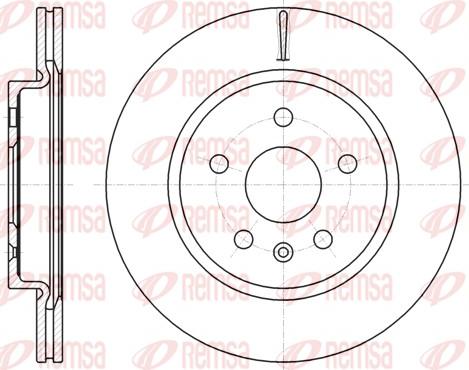 Remsa 61284.10 - Kočioni disk www.molydon.hr