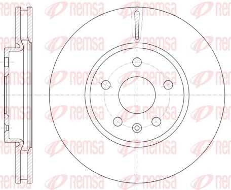 Remsa 61286.10 - Kočioni disk www.molydon.hr