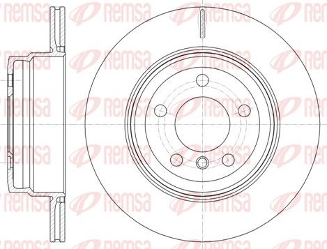 Remsa 61287.10 - Kočioni disk www.molydon.hr