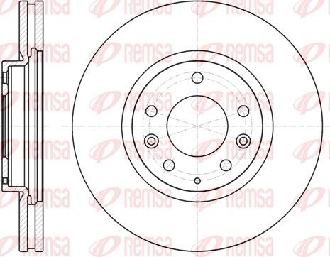 Remsa 61236.10 - Kočioni disk www.molydon.hr