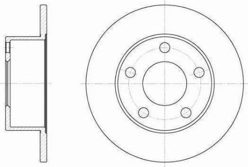 BOSCH 986478132 - Kočioni disk www.molydon.hr