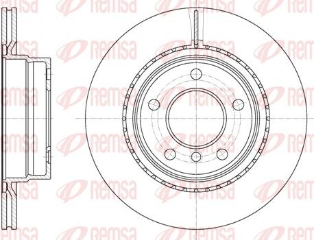 Remsa 61231.10 - Kočioni disk www.molydon.hr