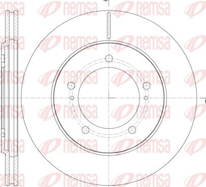 Remsa 61233.10 - Kočioni disk www.molydon.hr