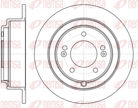 Remsa 61276.00 - Kočioni disk www.molydon.hr