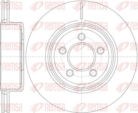 Remsa 61270.10 - Kočioni disk www.molydon.hr