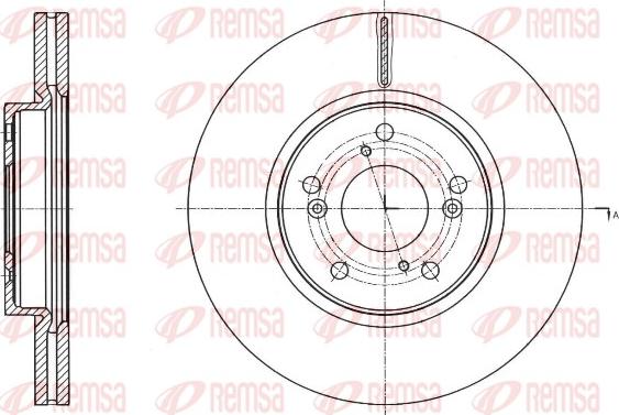 Remsa 61754.10 - Kočioni disk www.molydon.hr