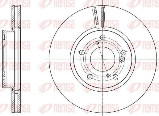 Remsa 61755.10 - Kočioni disk www.molydon.hr