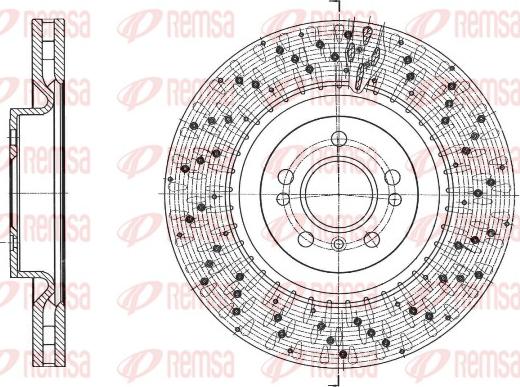 Remsa 61750.10 - Kočioni disk www.molydon.hr