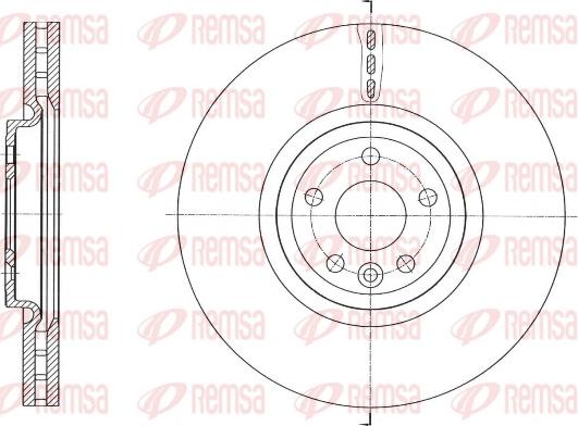 Remsa 61758.10 - Kočioni disk www.molydon.hr