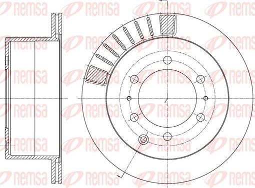 Remsa 61713.10 - Kočioni disk www.molydon.hr