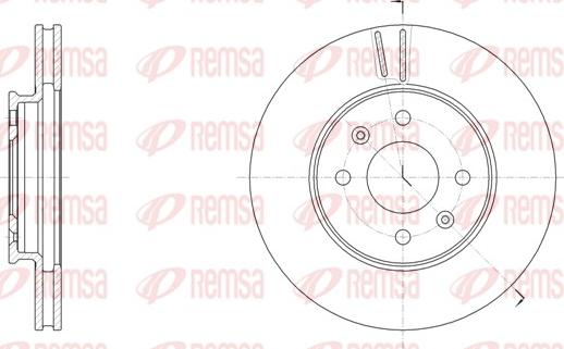 Remsa 61784.10 - Kočioni disk www.molydon.hr