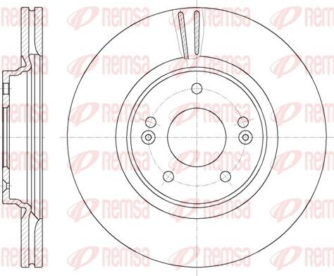 Remsa 61781.10 - Kočioni disk www.molydon.hr