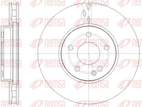 Remsa 61788.10 - Kočioni disk www.molydon.hr