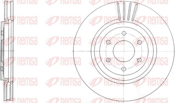 Remsa 61729.10 - Kočioni disk www.molydon.hr