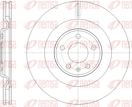 Remsa 61775.10 - Kočioni disk www.molydon.hr